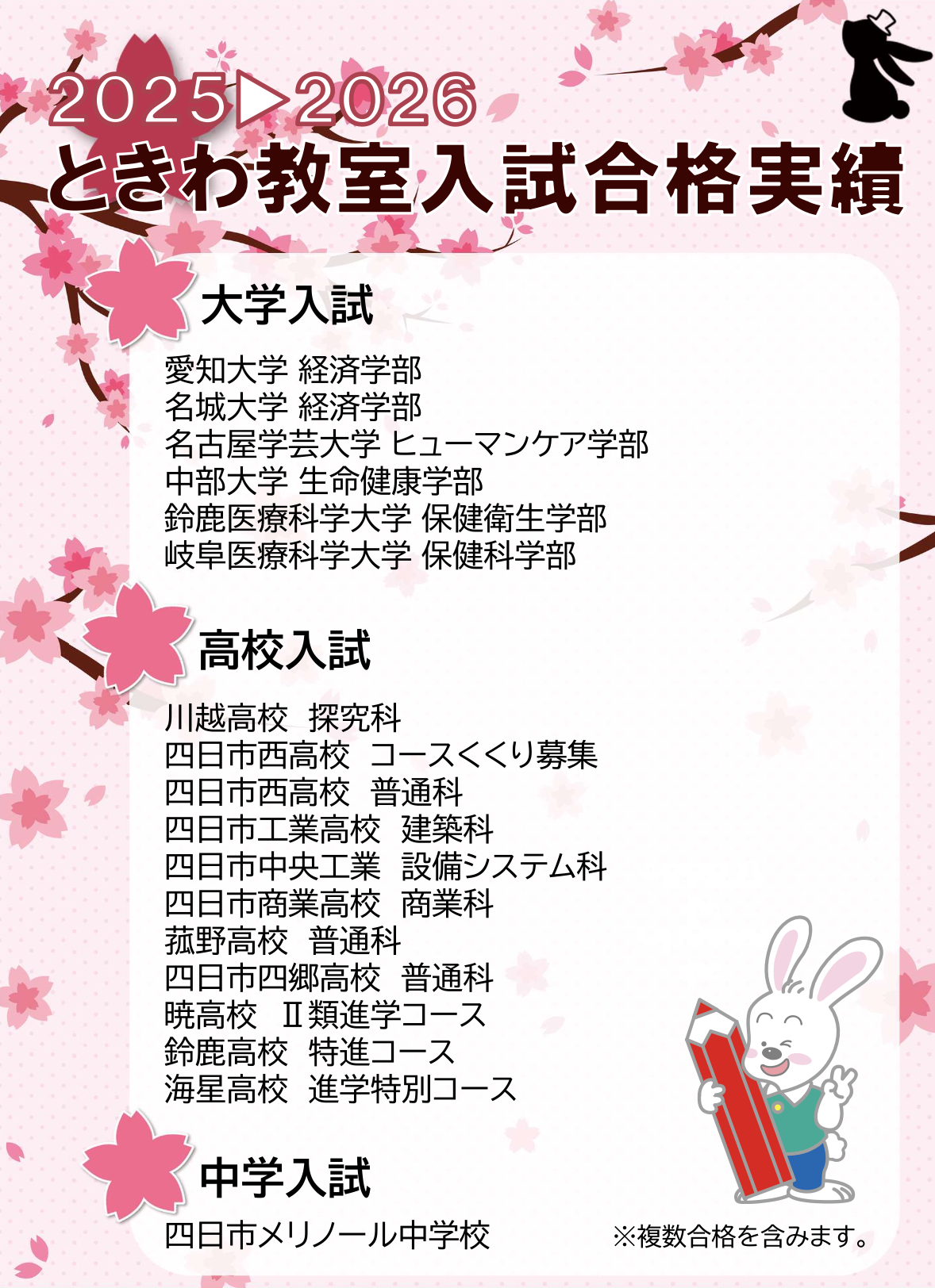 高校生コースは満席となりました